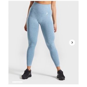 Gymshark Vital Seamless Teal Marl Medium